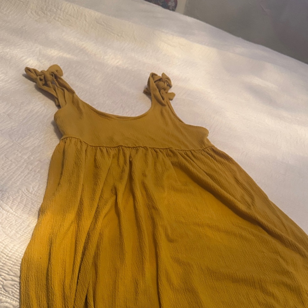 Wild Fable Mustard Yellow Dress